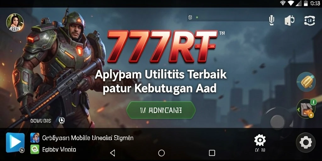 Tampilan antarmuka 777RT yang bersih dan informatif.