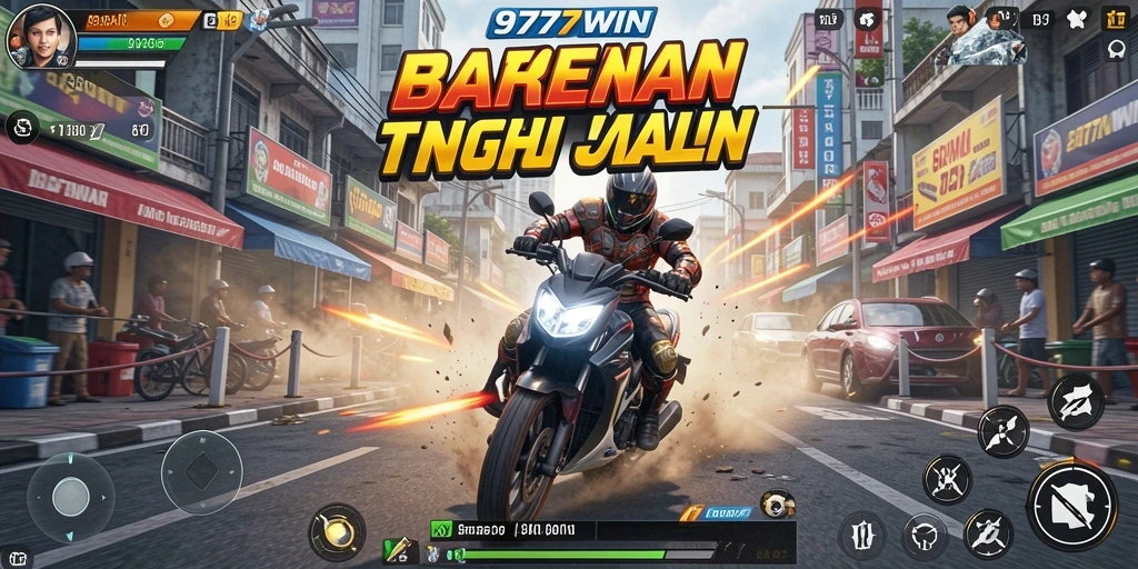 Tangkapan layar dari gameplay balapan yang seru di 9777WIN.