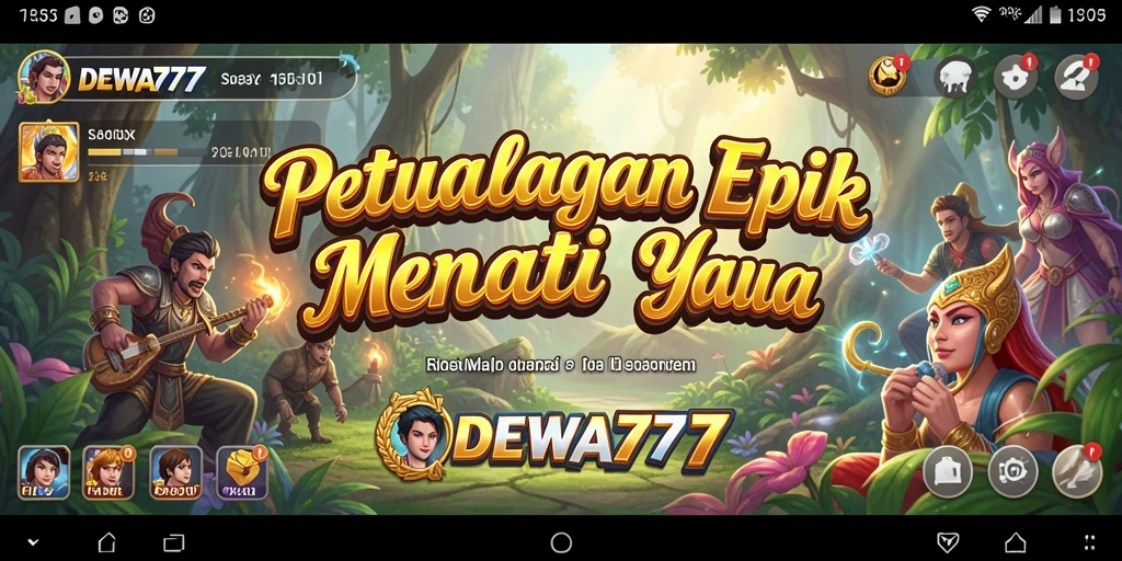 Gameplay DEWA777 menampilkan petualangan seru dan grafis yang memukau.