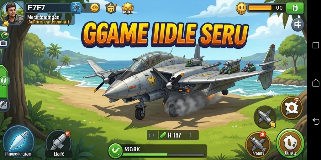Tampilan gameplay F7F7 yang seru dan penuh warna.