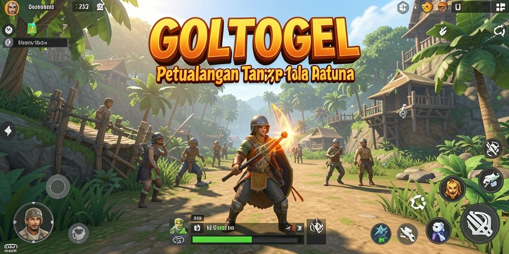 Tampilan menakjubkan dari dunia terbuka di GOLTOGEL.