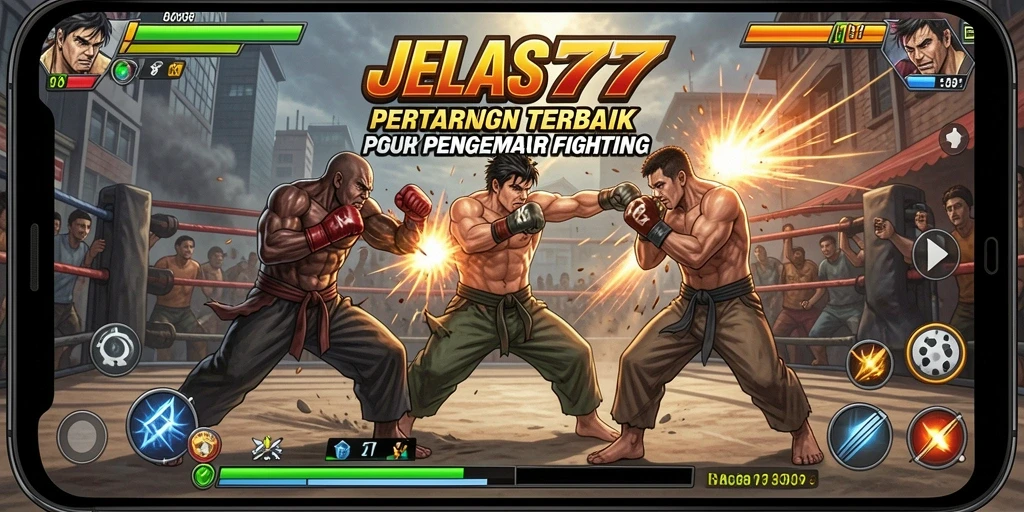 Screenshot menarik dari gameplay Fighting di JELAS777.