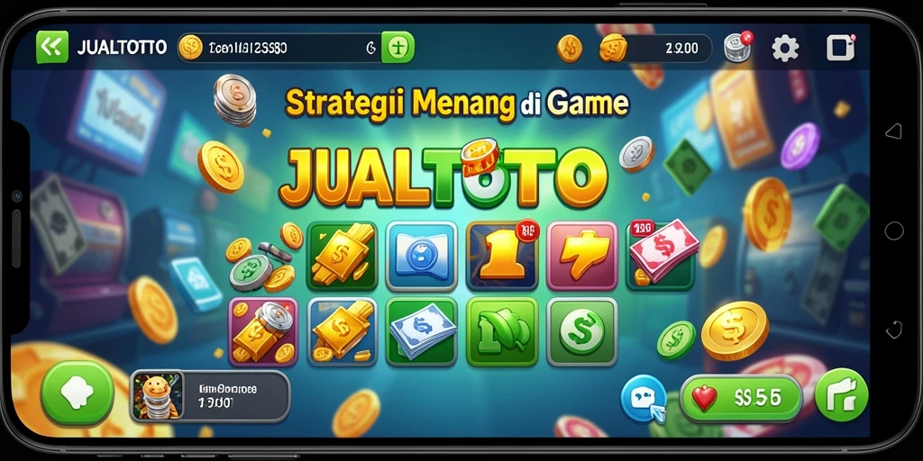 Tampilan gameplay menarik JUALTOTO dengan elemen strategi.