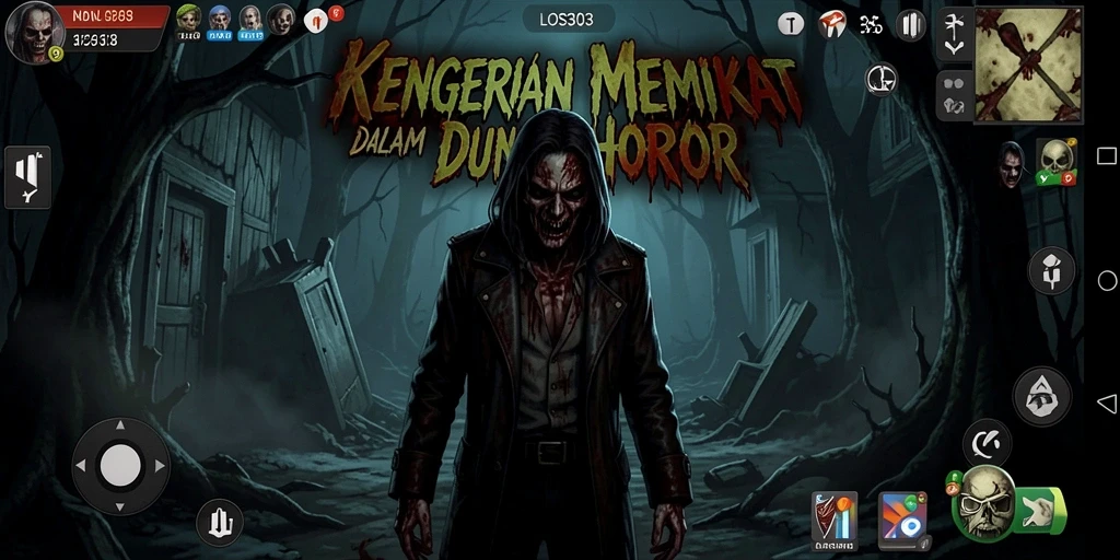 Screenshot gameplay LOS303, menunjukkan suasana mencekam dan menegangkan.