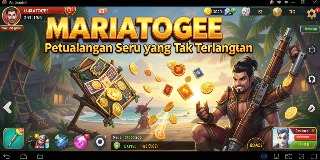 Gambaran gameplay MARIATOGEL yang mendebarkan dan penuh petualangan.