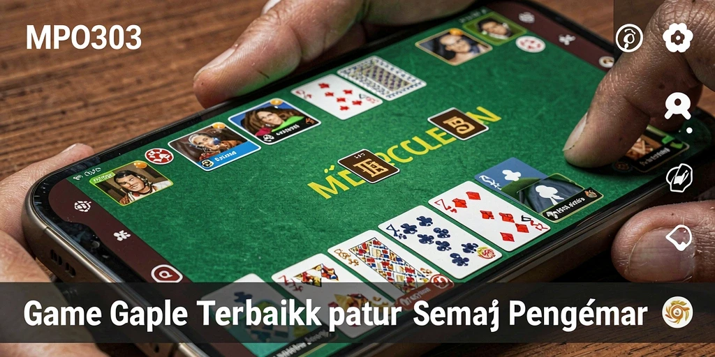 Tampilan gameplay Gaple yang seru dan interaktif di MPO303.