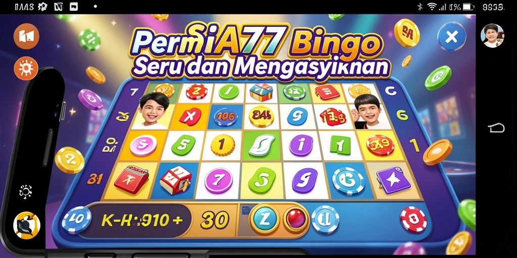 Tampilan gameplay SIA777 yang menarik saat bermain Bingo.