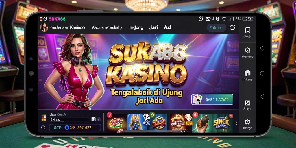 Tampilan gameplay Kasino yang menarik dan interaktif.