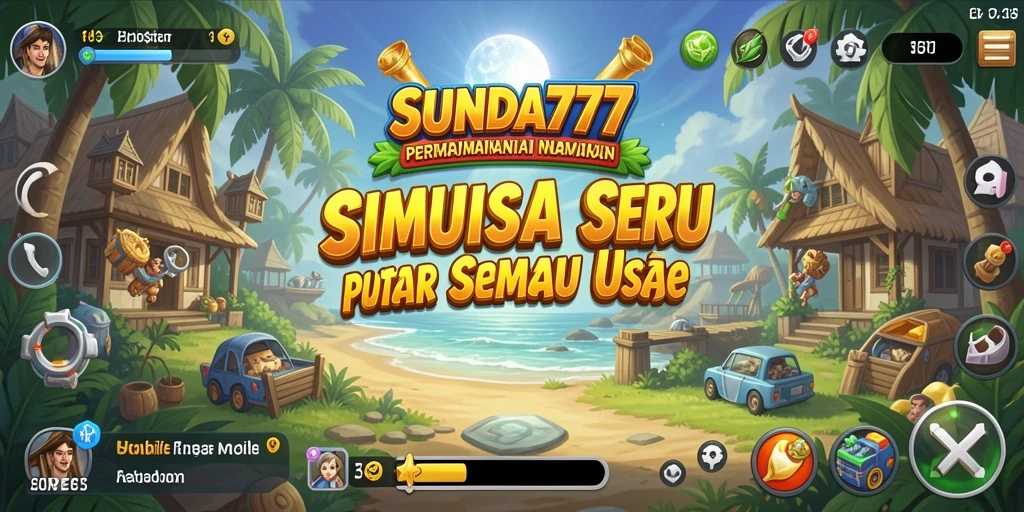 Tampilan gameplay SUNDA777 yang menarik dan interaktif.