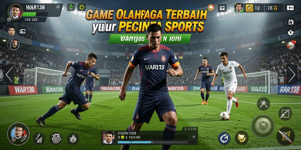 Tampilan gameplay yang menarik dari WAR138 dalam lingkungan olahraga yang seru.